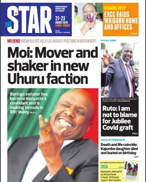 star newspaper kenya today opinion